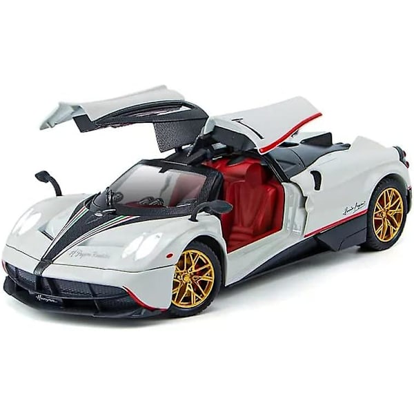 1:24 Simulaatio Pagani Metalliseos Automalli Ääni- ja Valo Vetäytymistoiminnolla Urheiluauto Painevalettu Metalliseos Lelu Poikien Kokoelma Koristelahja