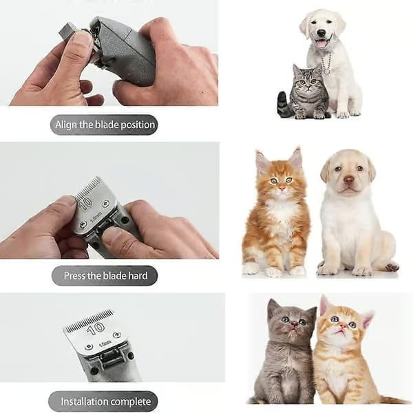 3F 4F 5F 7F 9# 10# 30# 40# 50# Profesjonell Pet Clipper Blad A5 Passer De Fleste Andis Oster Klippemaskiner Keramisk Blad 5FC-6.3mm