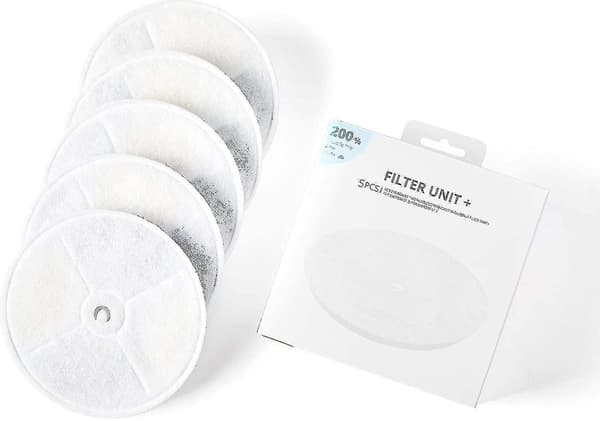 Petkit Filterpatron 5 stycken för användning på Eversweet 2.0 & 3.0 & Cybertail Vattentank