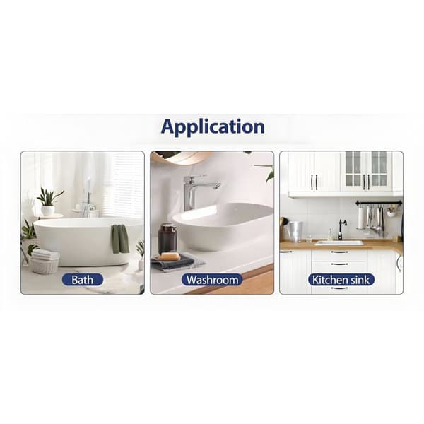 Avloppsplugg - AIMOONSA - 29-32 mm - Ljusblå - 2-pack - Hängande ring
