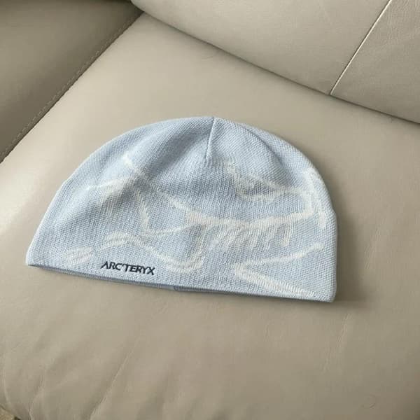 Arc'teryx Bird Head Toque Mössa Merinoull Stickad Vintermössa Unisex Light blue