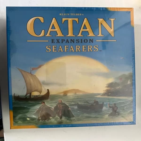 Catan Sjøfarere Utvidelse Brettspill Komplett Uåpnet-FA-