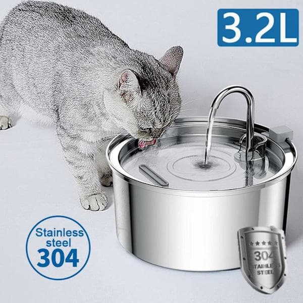 Automatisk drikkefontene for katter EU Plug EU Plug