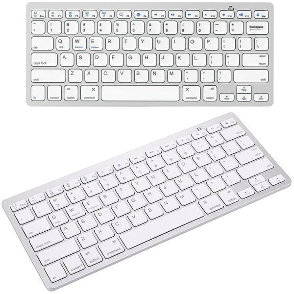 Ohut Bluetooth-näppäimistö – Langaton iPadille, PC:lle, Macille ja muille