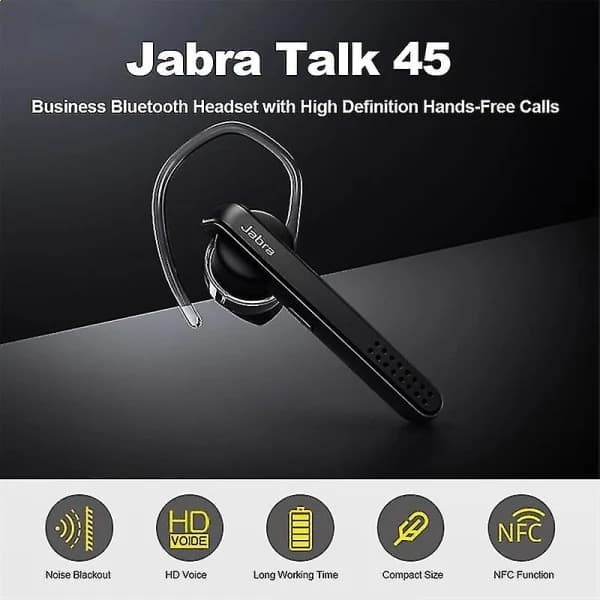 For Stealth Talk 45 Bluetooth Handsfree -kuuloke - Hopea