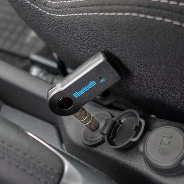 Bluetooth-mottaker med 3,5 mm lydmottaker og mikrofon