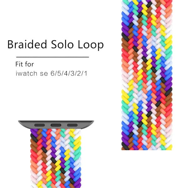 Loop Nylon -ranneke Apple Watchille L1-42/44MM