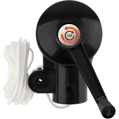 Tilbehør til parasol – Reservedele til håndsving og beslag – Holdbart stål – Hurtig installation – 1 stk.