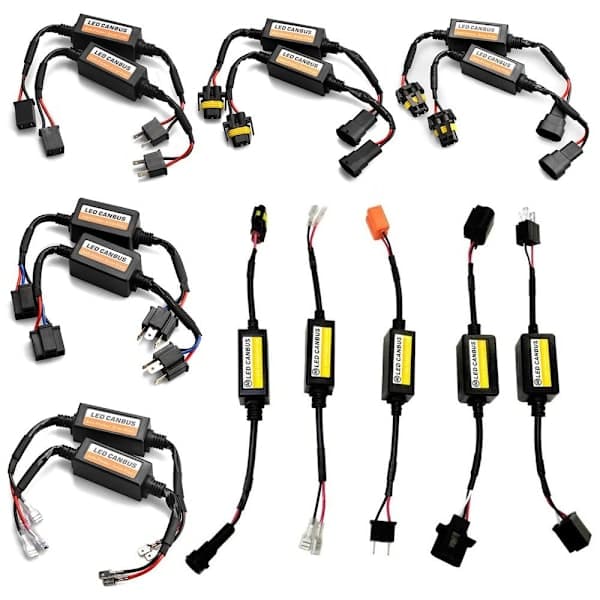 1 stk LED Canbus dekoder for bil H1 H3