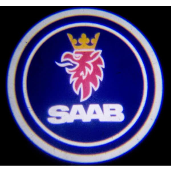 Saab LED-logoprojektor HD for Saab dørlys