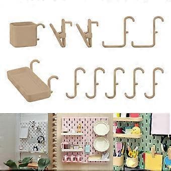 Miniatyrmöbler 1/6 dockskåpsscen vit (beige)