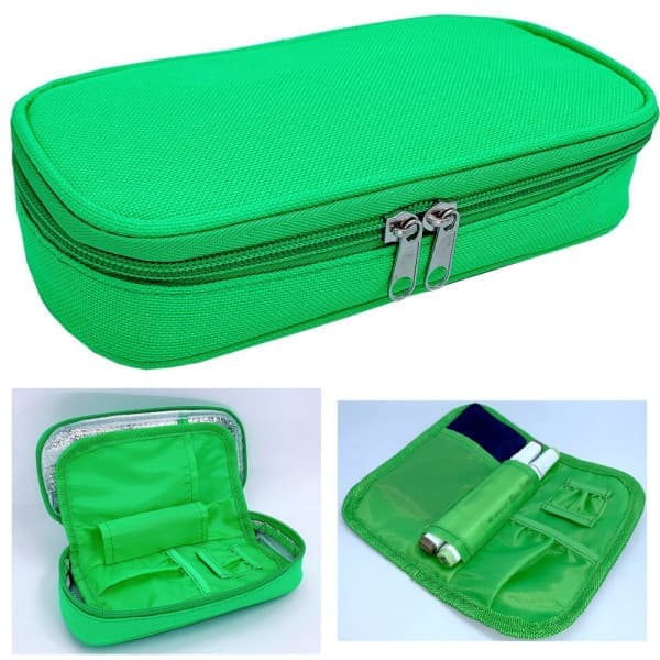 Insulin kjølebag pillebeskyttelse green