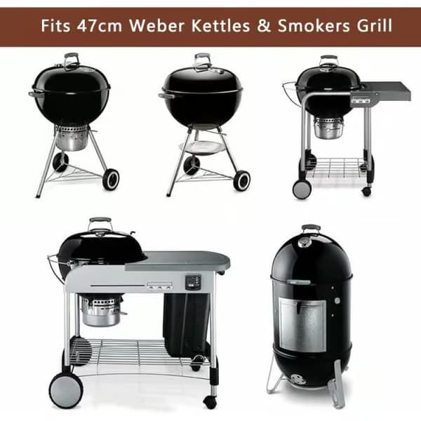 44,5 cm grill rund grillrist 7432 reservedel kulstang