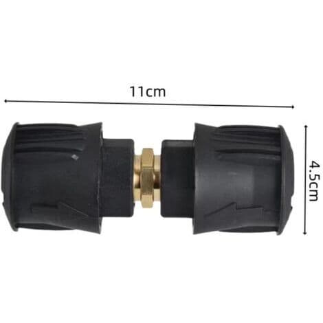 Set med 2 snabbkopplingar för Kärcher Quick Connect-pistoler och högtryckstvättar med M22 AG dubbelsidig adapter