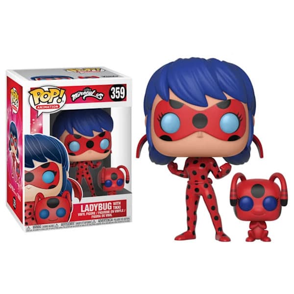 Funko Pop! Vinyyli W/P Animoitu Miraculous Ladybug ja Cat Noir