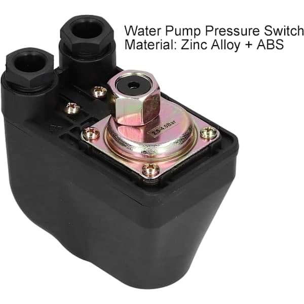 Vattenpump Tryckströmbrytare Styrenhet Automatisk Vattensjälvsugande