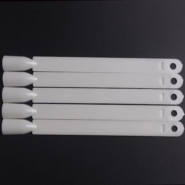 50x Display Tips / Display för Nagellacksprover Vit