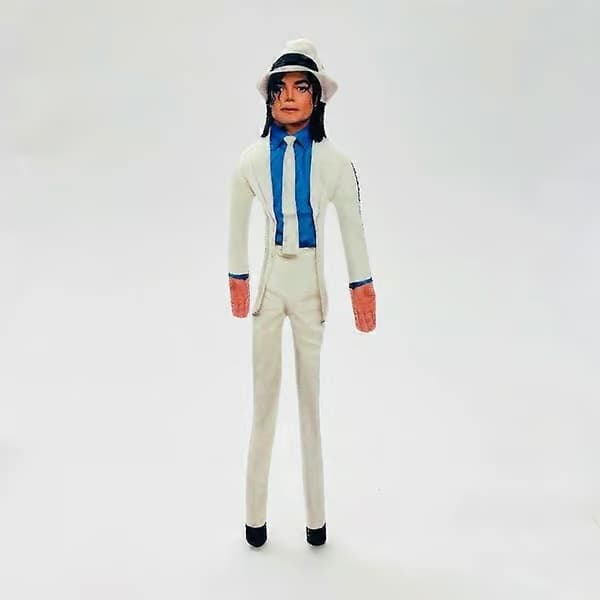 6 st MJ böjbar dockprydnad handgjord dekoration present