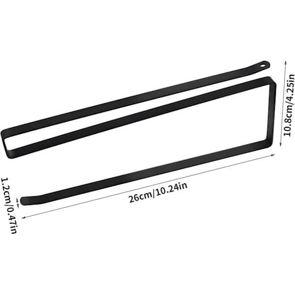 25 cm talouspaperiteline ilman porausta