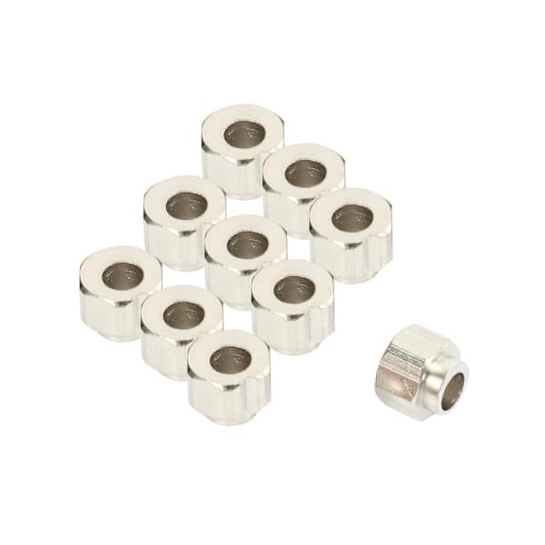 3D-printerdele til 10 stk. 5 mm hul excentrisk afstandsstykke 3D-printer til V-hjul aluminiumsekstrudering