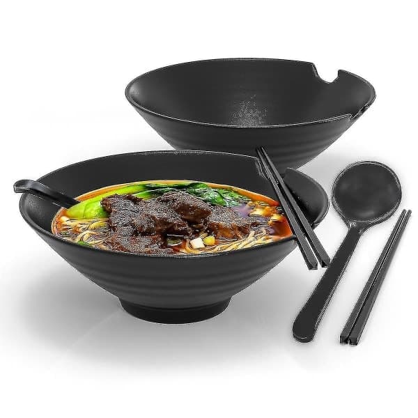 6-osainen ramen-setti 1000 ml tilavuudella -