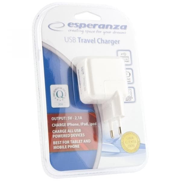 USB REJSELADER EZ119 5V - 2.1A