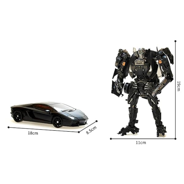 Transformer Robotleksak 4 Dark Lockdown Robotbilfigurer Filmversion Deformerad Billeksak Barnfödelsedagspresent-FA8- Lockdown