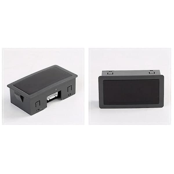 4 Digital LED Display Tachometer RPM Speedometer Højpræcisions Tachometer med Hall Proximity Switch Sensor NPN sort