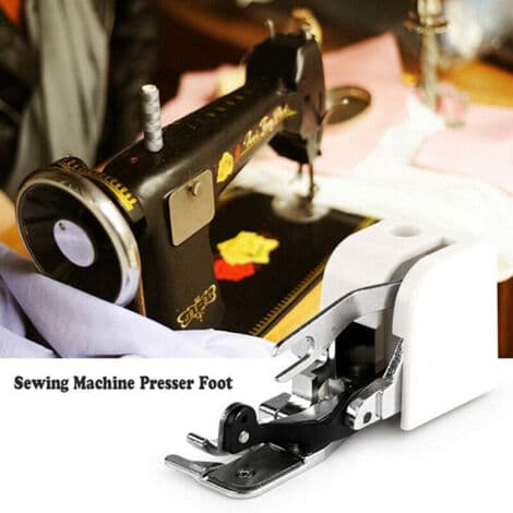 Sidekutter overlock trykkfot, reservedeler til symaskin for Singer/Feiyue/Juki/Janome