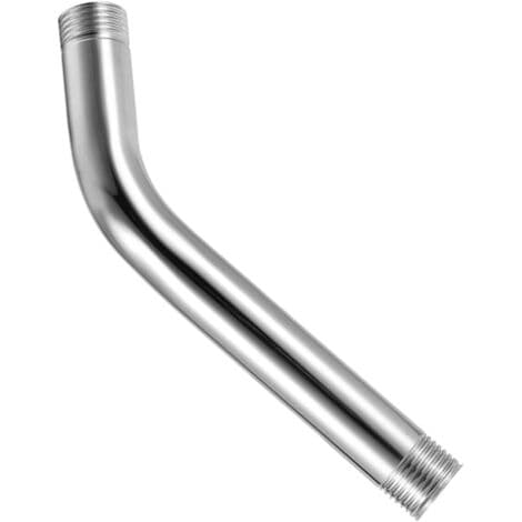 Bruserforlænger, rustbestandig og slidstærk bruserarm i rustfrit stål, holdbart badeværelsesslange tilbehør (15 cm)