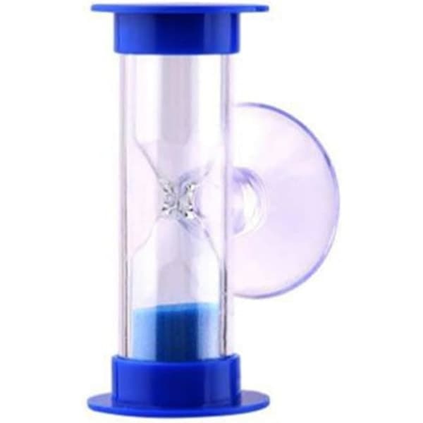 2 Minuters Dusch Sand Timer Sugpropp Badrum Nedräkning Timglas Inga Batterier Behövs Rolig Badrumsaccessoar