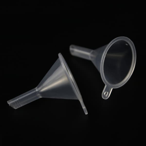 Plasttrakter, sett med 3, gjennomsiktig