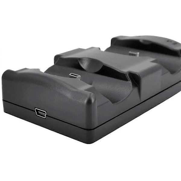 Playstation 3 Controller Opladestation 2 I 1 Med LED Indikator Kompatibel Til Playstation Ps3/Move Controller A224