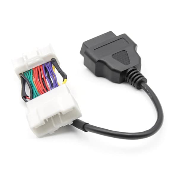 Til Tesla Model 3 Y OBD til OBD2 16-bens bilscanner værktøjskabeladapter