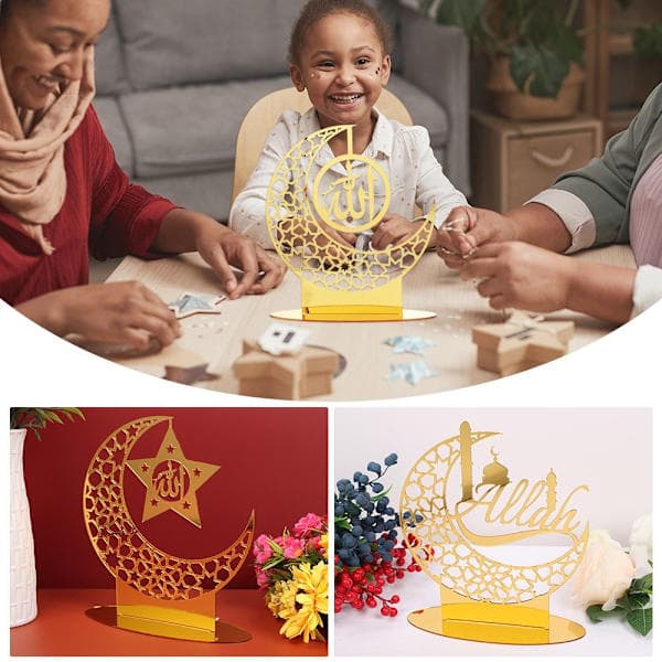 Eid Mubarak dekorasjon Ramadan-ornamenter 6