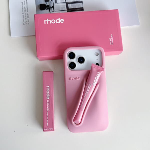 iPhone cover med lipgloss til Apple serie 17/16/15/14