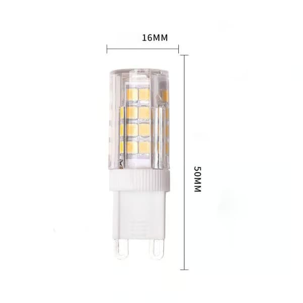 G9 LED Dæmpbar, 5W 230V svarende til 40W Halogen, 6-pak