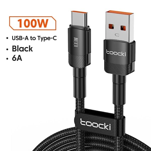 Mobildatakabel Ladekabel Black 0.5m