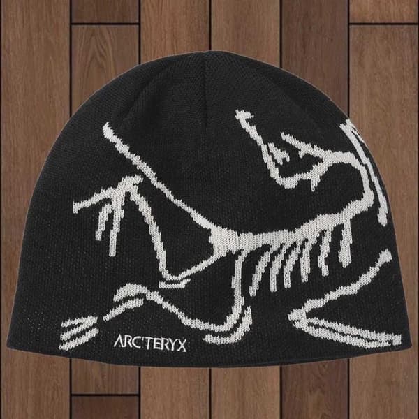 Arc'teryx Bird Head Toque Mössa Merinoull Stickad Vintermössa Unisex Black