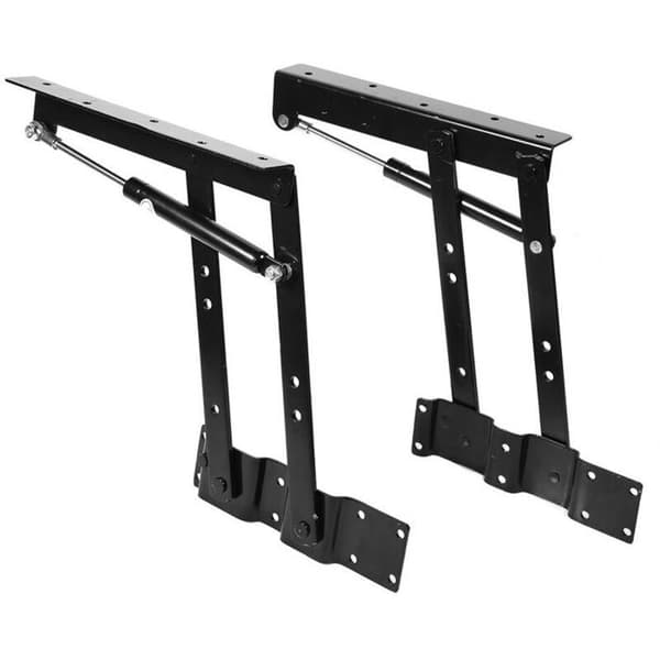 Hydraulisk hængsel - AIMOONSA - Løft Op - Sort - Stål - Belastning 50 kg