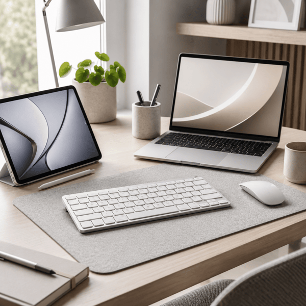 Ohut Bluetooth-näppäimistö – Langaton iPadille, PC:lle, Macille ja muille
