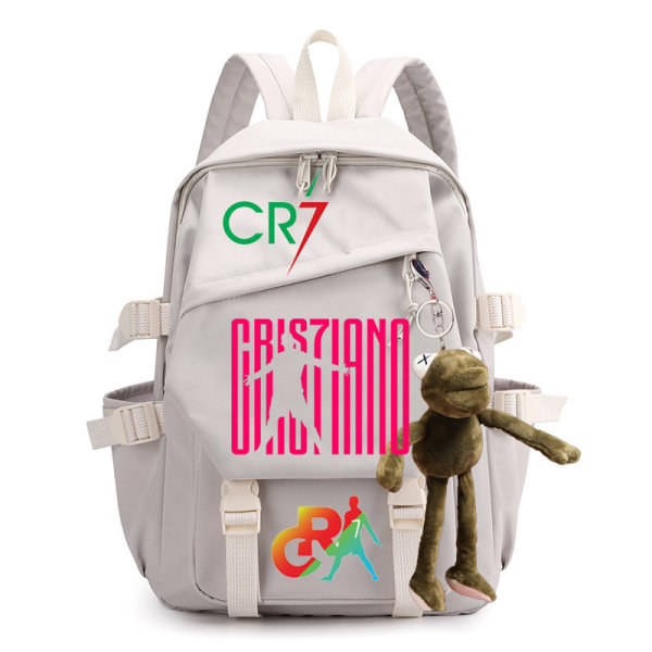 CR7 axelväska mode trend student enkel ryggsäck 31