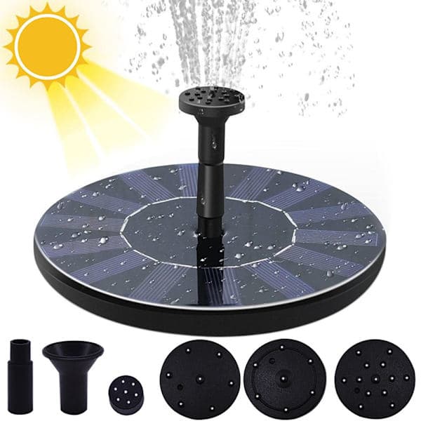 Solar springvand Vandfald 16cm