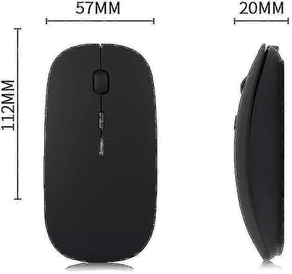 Langaton Bluetooth-hiiri Macbook Pro/macbook Air/ipad/läppäri/imac/pc -laitteille