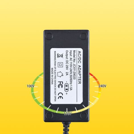 29V 2A AC-adapter, strømforsyning til hvilestol, sofa med netstrømkabel