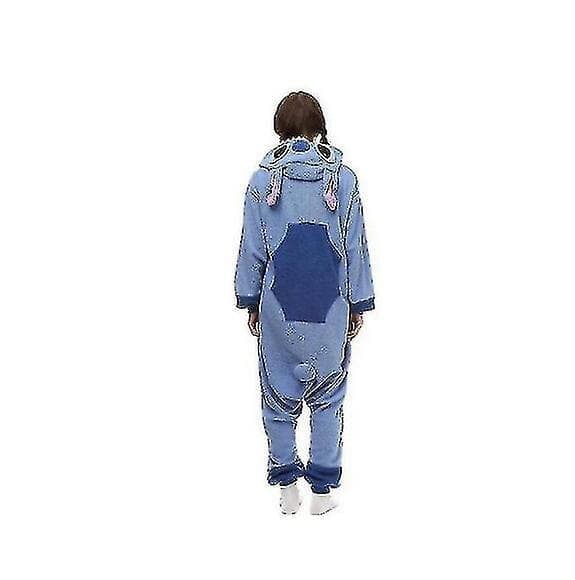 Regnbågshorn Monster Stitch Kläder Pyjamas Overall Sovkläder Djur Hoodie M