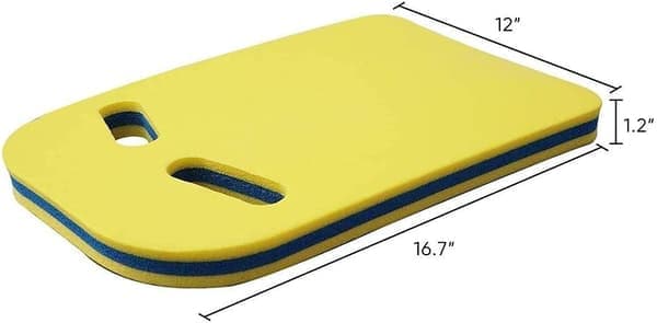 Simhjälpmedel Kickboard, EVA Flytbräda U-formad Vattenbräda, Simbräda Nybörjarträningsbräda, Sportflytbräda Orange