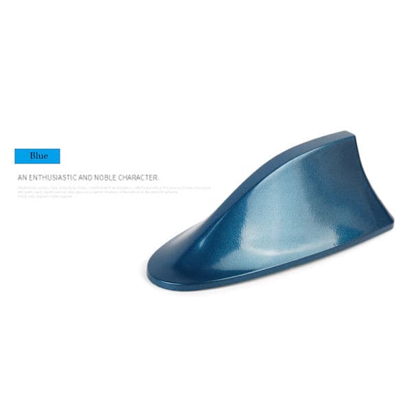 Hajfensbilantenn Radiosignalmottagare blue