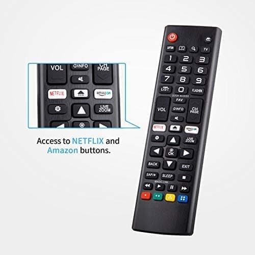 Fjernkontroll for LG Smart TV LCD / LED / OLED / UHD / HDTV 2-Pack