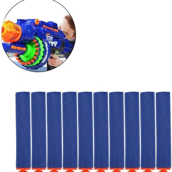 100 stk. 2,8\" blåt skum til Nerf N-Strike Elite Series KLB